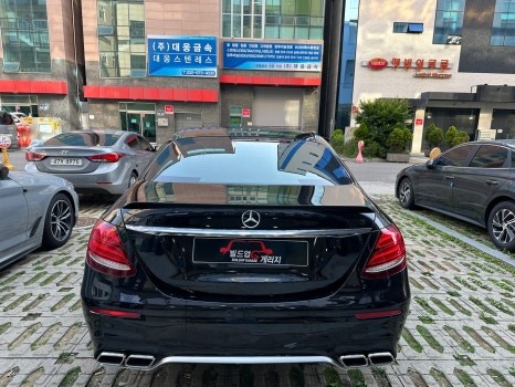 <부천 빌드업 게러지 벤츠E클래스 넥스가드NX카본열차단 반사필름 전체썬팅 과정> / 경기 부천