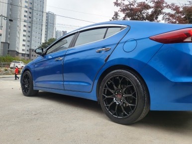 아반떼AD 핸즈프라임 PR-025B 18인치휠 정품휠 핸즈휠 장착후기 / 시흥시 대야동