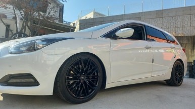 i40 차량 제네시스 G70 유광블랙휠 18인치순정휠 장착후기 / 시흥시 대야동