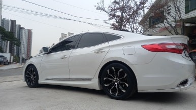 그랜져HG 차량 MRR F2.0 18인치휠 중고휠 한국타이어 라우펜 새타이어 장착후기 / 시흥시 대야동