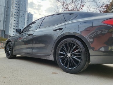 그랜져IG 차량 유광블랙휠 19인치순정휠 장착후기 / 시흥시 대야동