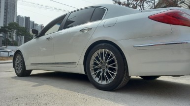 제네시스 BH 차량 G80 RG3 18인치순정휠타이어 장착후기 / 시흥시 대야동