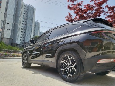 투싼 NX4 차량 N라인 19인치순정휠 장착후기 / 시흥시 대야동