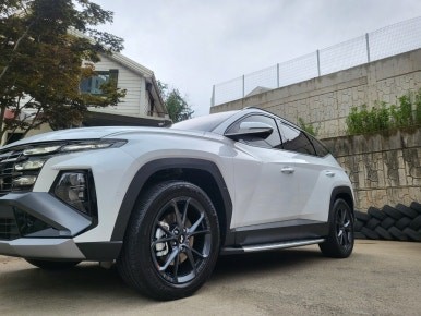 더뉴 투싼 NX4 차량 코나 아반떼 N퍼포먼스 19인치순정휠 새제품 장착후기 / 시흥시 대야동