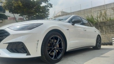 DN8 쏘나타 차량 코나 아반떼 N퍼포먼스 19인치순정휠 새제품 장착후기 / 시흥시 대야동