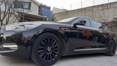 더뉴 K9 차량 유광블랙 분체도장휠 19인치순정휠 장착후기 / 시흥시 대야동