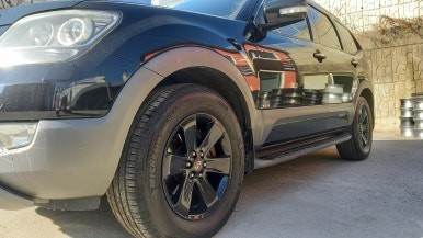 모하비 차량 KV300 유광블랙 분체도장 18인치순정휠 장착후기 / 시흥시 대야동