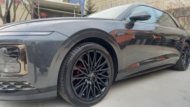 디올뉴그랜져 GN7 차량 디올뉴 그랜져 GN7 블랙잉크 유광블랙 분체도장 20인치순정휠 장착후기 / 시흥시 대야동