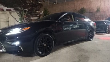 렉서스 ES300H 17인치순정휠 유광블랙 분체도장 작업후기 / 시흥시 대야동