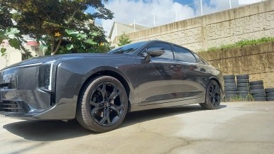 더뉴 K8 페이스리프트 차량 스팅어 Y스포크 유광블랙 분체도장휠 19인치순정휠 장착후기 / 시흥시 대야동