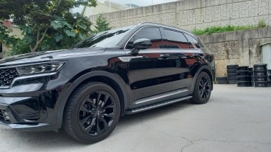 쏘렌토 MQ4 차량 그래비티 튜온블랙 20인치순정휠 장착후기 / 시흥시 대야동