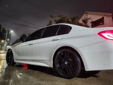 BMW F바디 3시리즈 차량 441M 18인치순정휠 유광블랙 분체도장휠 장착후기 / 시흥시 대야동