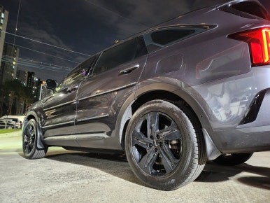 쏘렌토 MQ4 유광블랙 분체도장19인치순정휠 장착후기 / 시흥시 대야동