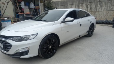 올뉴말리부 차량 유광블랙 분체도장휠 19인치순정휠 장착후기 / 시흥시 대야동