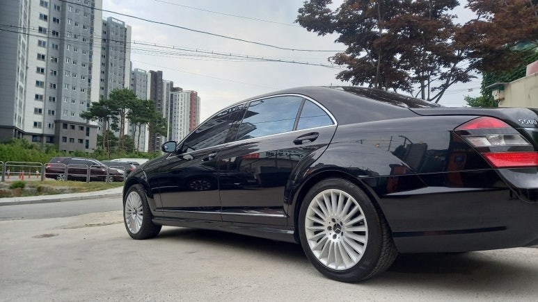 경기남부 / 벤츠 W221 S클래스 차량 W222 S350 19인치순정휠 마차휠 장착후기 / 시흥시 대야동 / 시흥.안산