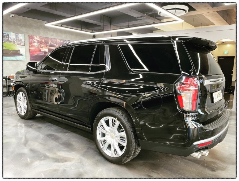 쉐보레 타호 국산 에스컬레이드 PPF작업 / 대전, 청주, 천안, 세종