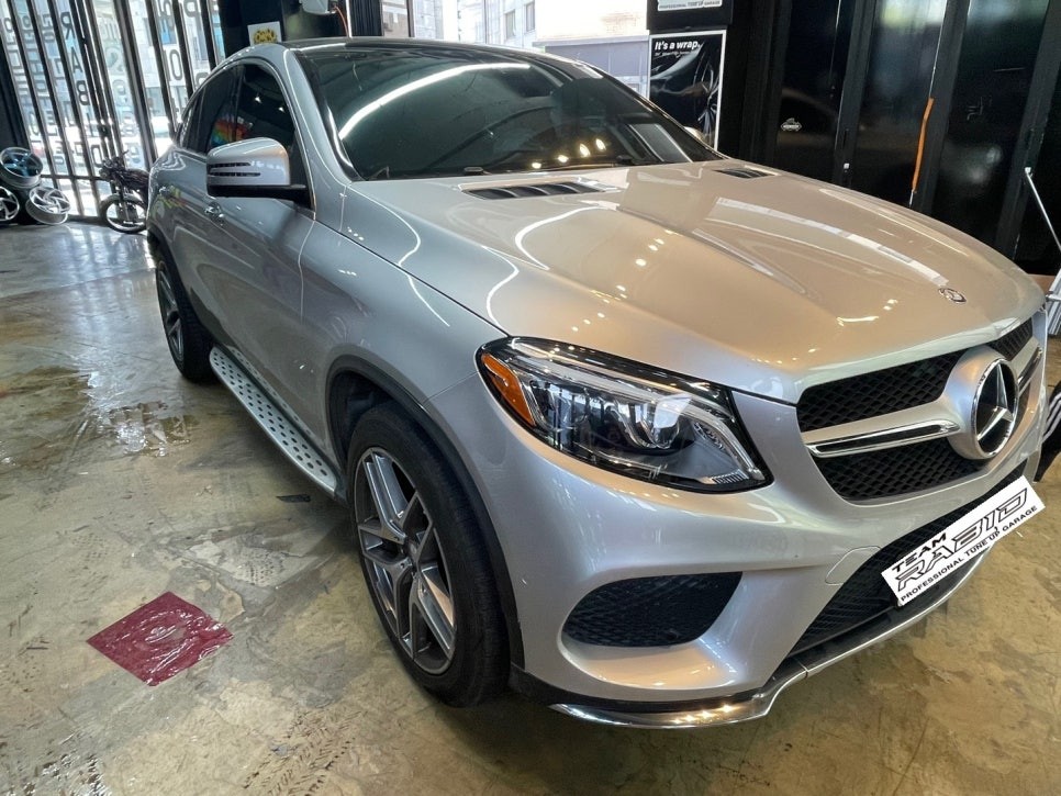 경기남부 / 벤츠 GLE 300d 4MATIC / 3M 화이트 골드 스파클링 전체랩핑 / 화성 봉담 / 수원.화성