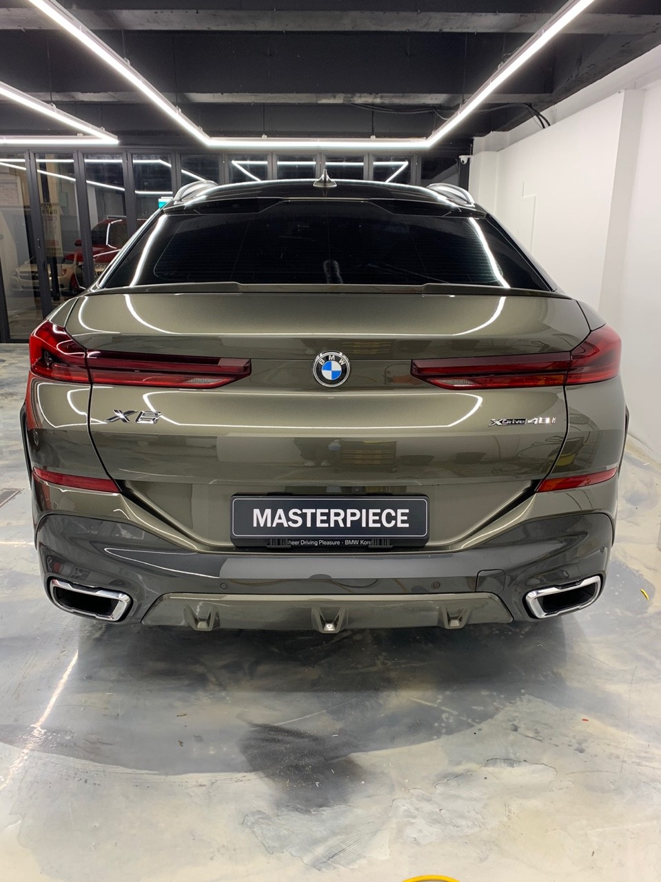 [MASTERPIECE] BMW X6 에이버리 사틴 (반무광) 화이트 전체 랩핑 시공 (고양시 덕양구 삼송 원흥 일산) / 고양,일산,김포,파주