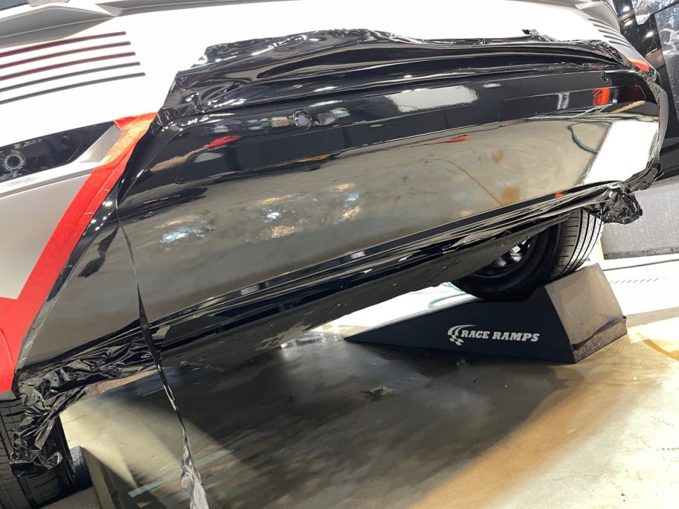 인천 랩핑 / 아이오닉5 브러쉬드 블랙 랩핑  보험처리 시공 / 남동구 남촌동