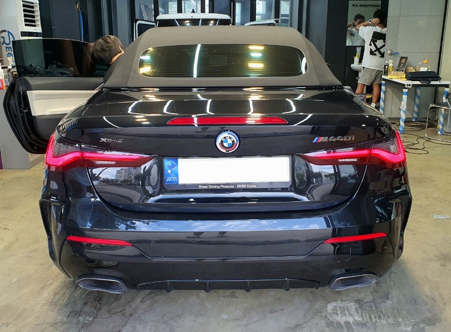 대전.충청 / 대전아이나비블랙박스장착점에서 BMW440i컨버터블에 아이나비QXD1플러스+커넥티드 설치 / 대전