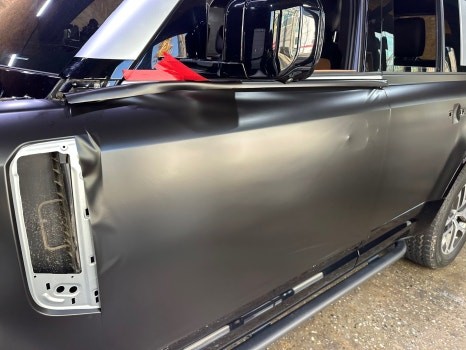 마포 랩핑, 사틴이 사틴했다! 디펜더 사틴블랙! / 영등포구 당산동