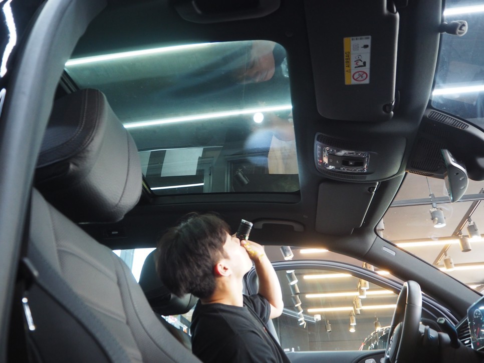 벤츠 GLS400d, 신차 검수부터 틴팅+PPF 시공 지인 소개로 맡겨봅니다~