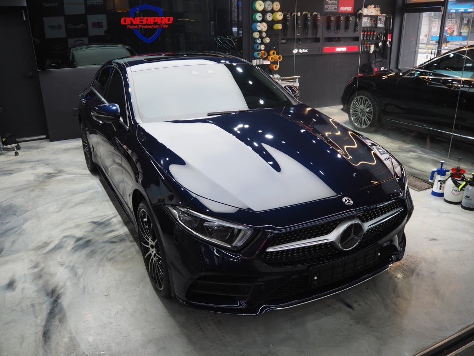 벤츠 CLS 450!! 글라스틴트 슈어 X 만족감 200%랍니다