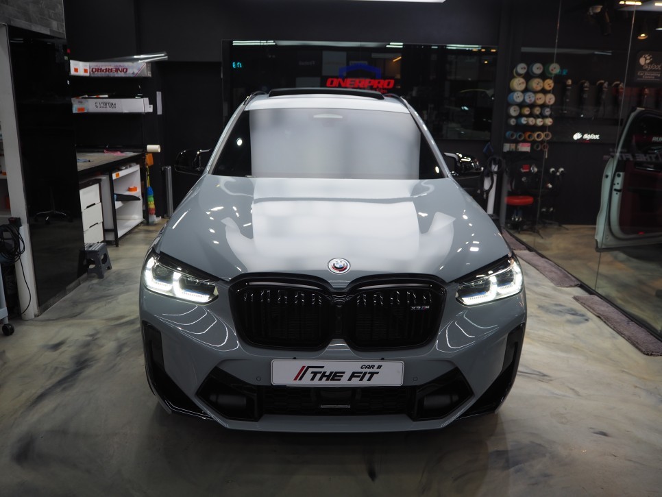 BMW X3 M, 글라스틴트 + THE LX 믹스 틴팅 시공 퀄리티~ / 강남 송파 서초