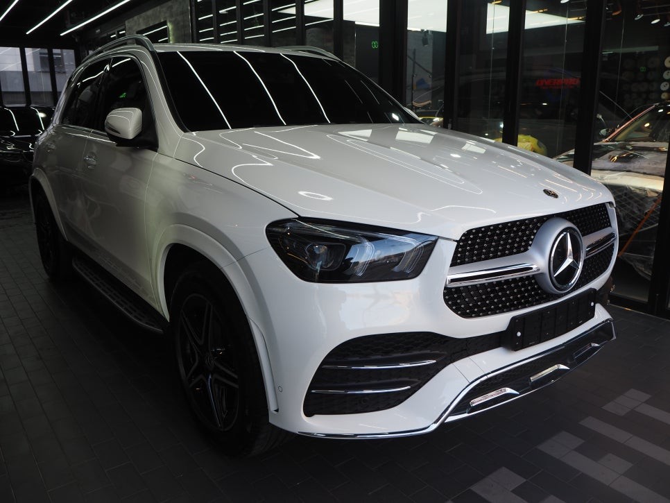 벤츠 GLE450 글라스틴트 슈어X + 파이어볼 독도 추가요~