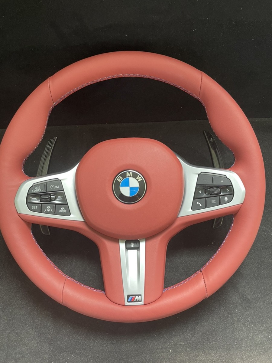 bmw x6 G06 핸들가죽교체!(더핸들)