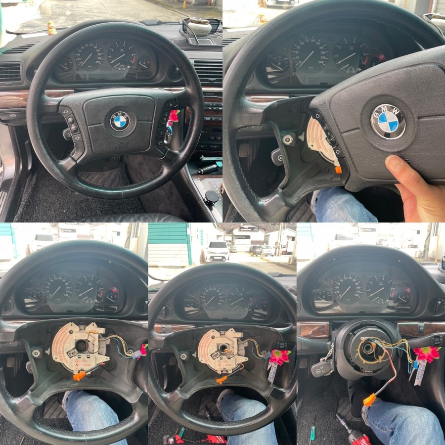 경기북부 / 더핸들 bmw7시리즈 e38,g11 핸들가죽교체,복원 / 남양주 별내면 / 남양주.구리.의정부.양주