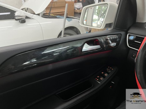 벤츠 W166 GLE 350D 12색 엠비언트 확장 및 변경 / 창원, 마산, 진해
