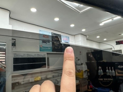스파크 썬팅 재시공 쉐보레 스파크 유쉴드 스카이썬팅 / 대전 동구