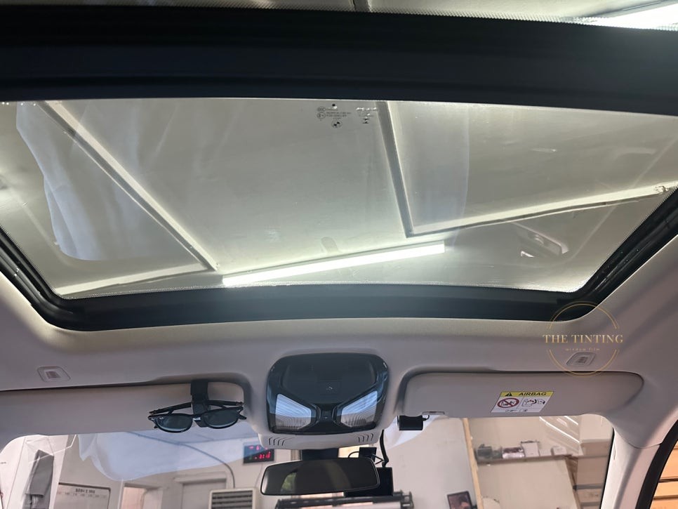 BMW 맛집 BMW X4 썬팅 X4 파노라마 썬루프 썬팅 / 대전 동구