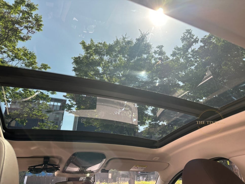 BMW 맛집 BMW X4 썬팅 X4 파노라마 썬루프 썬팅 / 대전 동구