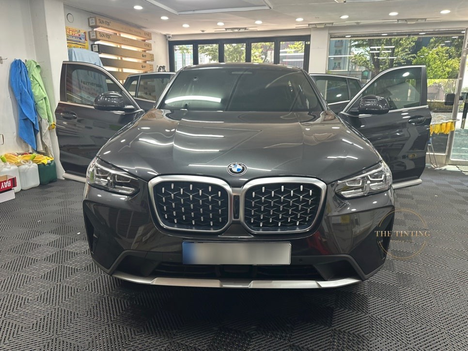 BMW 맛집 BMW X4 썬팅 X4 파노라마 썬루프 썬팅 / 대전 동구