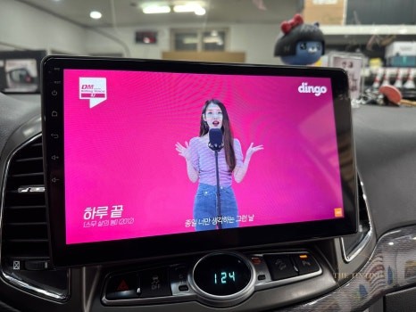 쉐보레 캡티바 안드로이드 올인원 카나로 Q 캡티바 네비게이션 작업 / 대전 동구