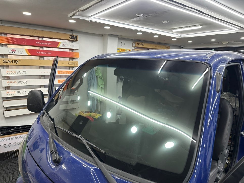 대전 썬팅 봉고 전면썬팅 대전 썬팅 전문점 더 틴팅 / 대전 동구