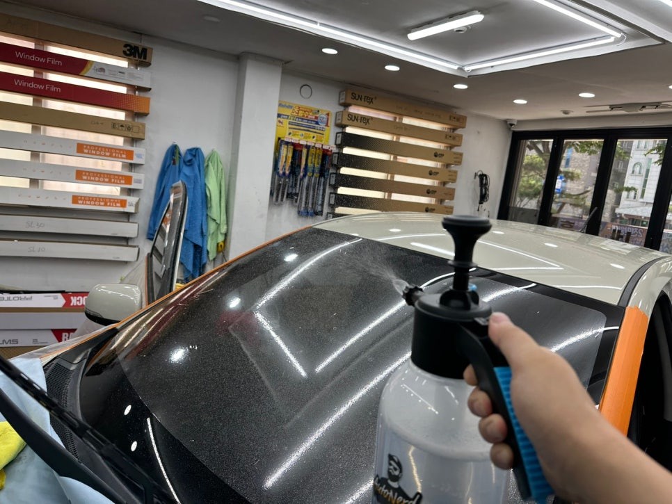 대전 썬팅 재시공 모닝 썬팅 재시공 대전 썬팅 전문점 더 틴팅 / 대전 동구