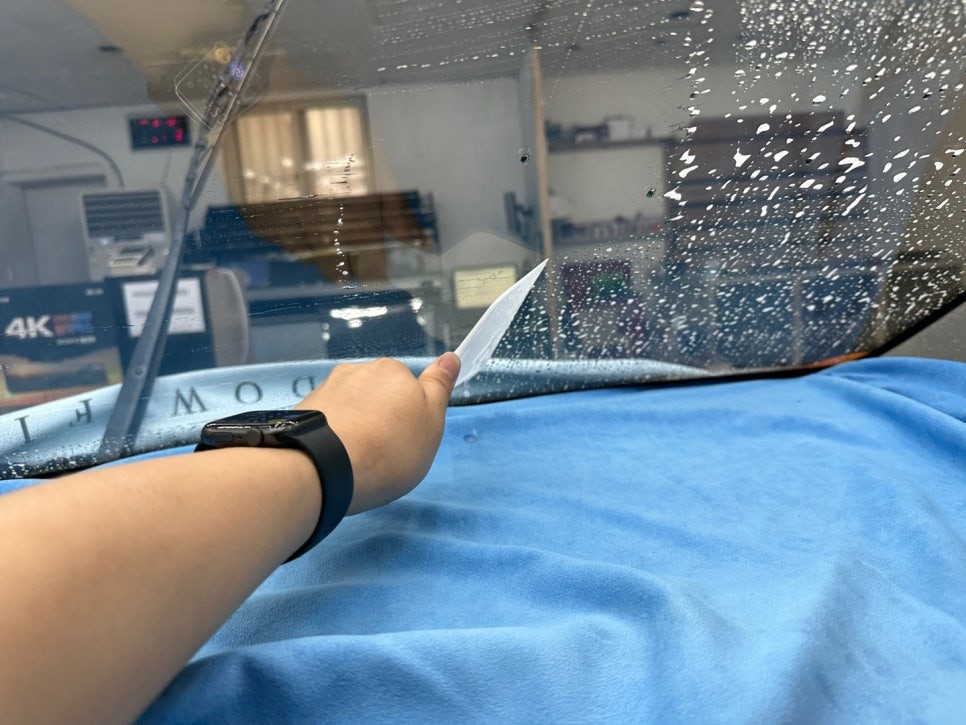 대전 썬팅 재시공 모닝 썬팅 재시공 대전 썬팅 전문점 더 틴팅 / 대전 동구