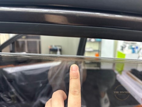 스파크 썬팅 재시공 쉐보레 스파크 유쉴드 스카이썬팅 / 대전 동구