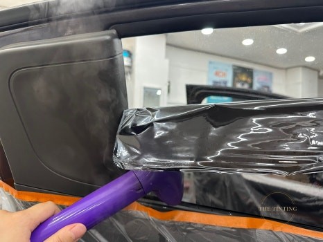스파크 썬팅 재시공 쉐보레 스파크 유쉴드 스카이썬팅 / 대전 동구
