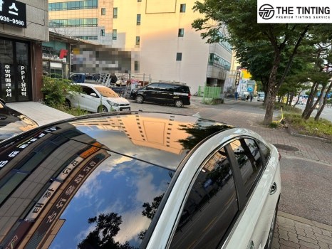 루프스킨 시공 대전썬팅 대전 루프스킨 현대 LF 쏘나타 루프스킨 시공 / 대전 동구