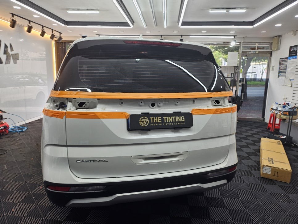 대전 4세대 카니발 빌스콘티 테일램프 합법인증 튜닝시공 / 대전 동구