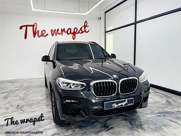 인천랩핑 BMW X3 G01 그릴교체, 실내랩핑 카본랩핑 하면 더욱 더 스포티해질수 있죠 / 청라,인천,부천