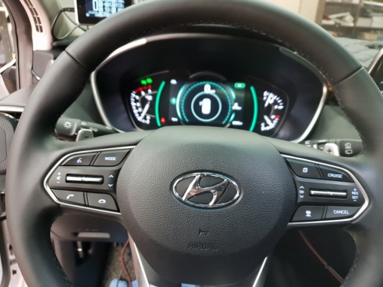 대구싼타페TM패들쉬프트시공인스퍼레이션모비스순정패들쉬프트시공 / 대구, 구미