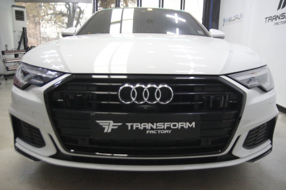 아우디 A6 TFSI 크롬딜리트 시공 by 일산 랩핑 전문 트랜스폼
