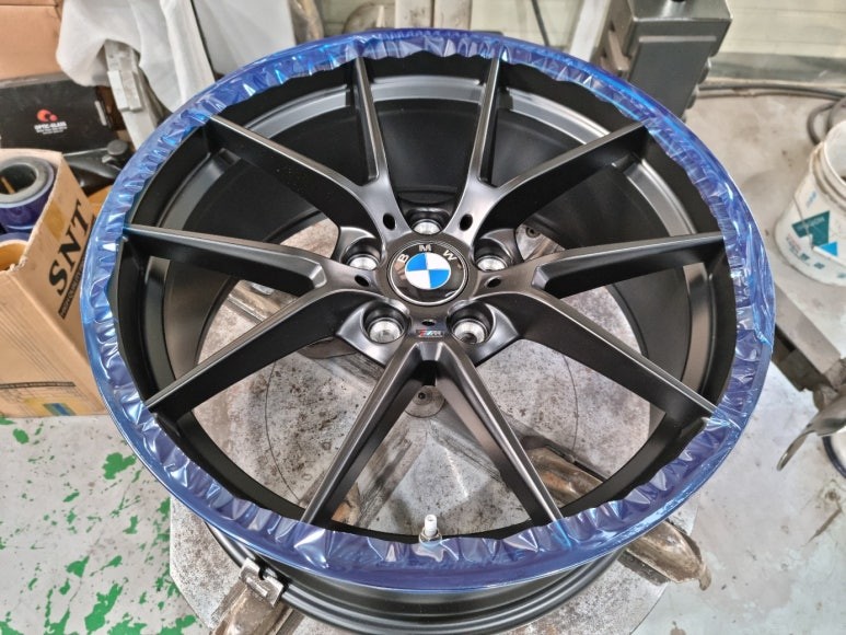 BMW F10 550d 인치 다운 763M 5342 스타일 휠 한국 키너지 EX 19인치 타이어 교체 / 인천 서구