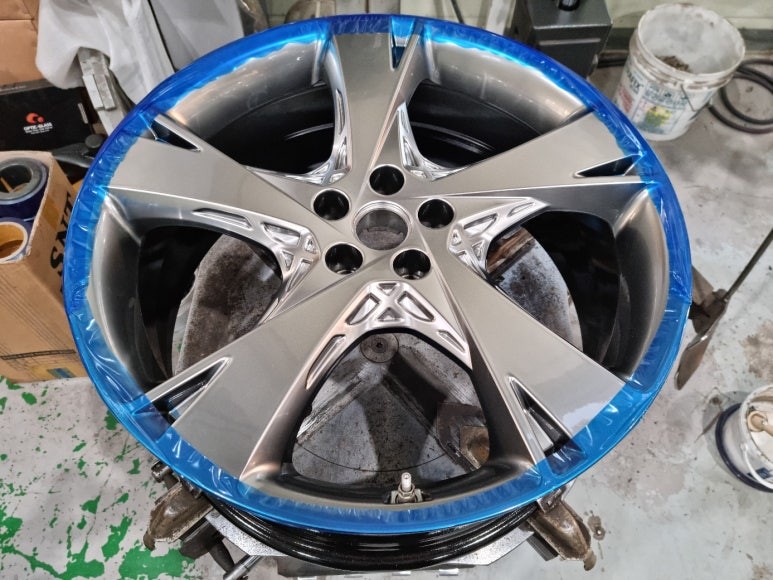 GV80 스퍼터링 크롬 휠 복원 미쉐린 PRIMACY TOUR A/S 타이어 교체 / 인천 서구