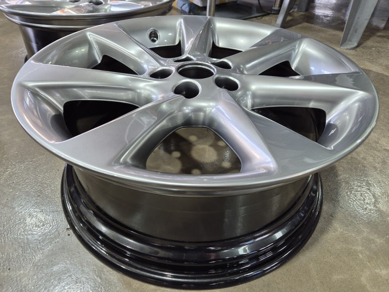 인천휠도색 렉서스 RX450h 하이퍼블랙 19인치 휠 도색 / 인천 서구